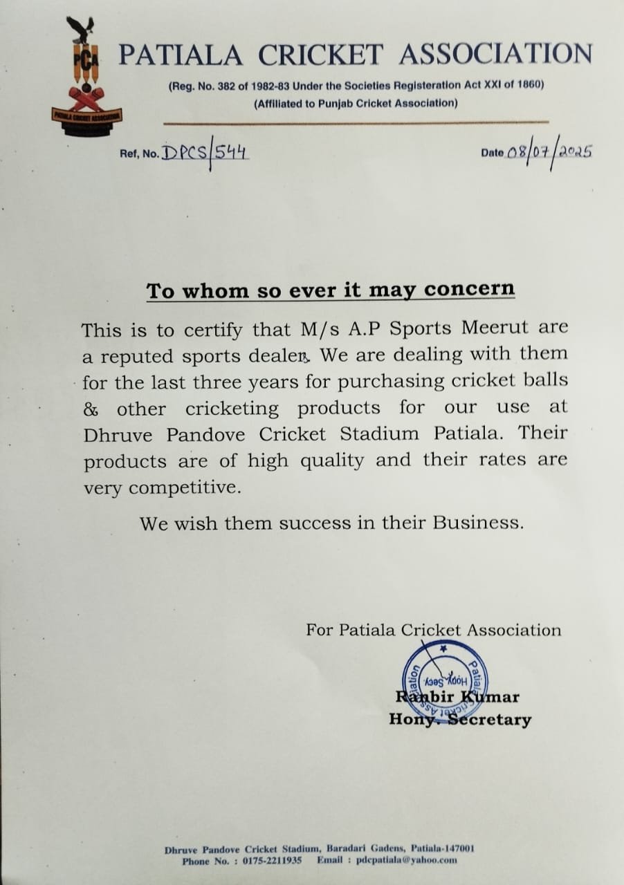Trusted by Leading Cricket Associations